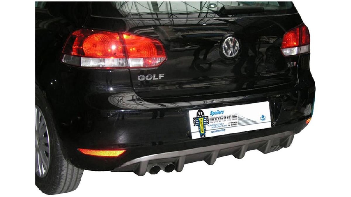 Jupe+arri%C3%A8re+%28Diffuseur%29+sur+mesure+pour+Volkswagen+Golf+VI+3%2F5-portes+2008-2012+%28ABS%29